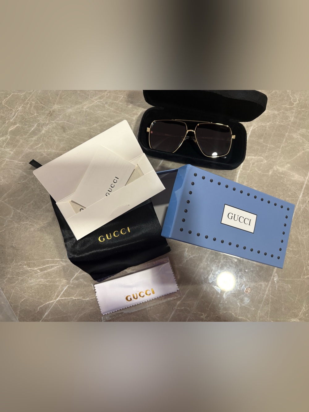Gucci Men’s or woman’s Blue Eyewear/Accessory Box